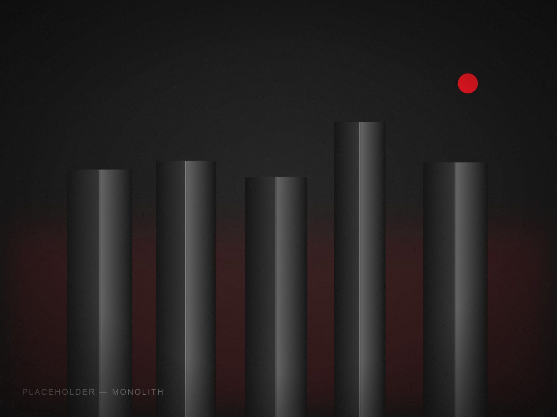 Placeholder artwork for the Monolith case study